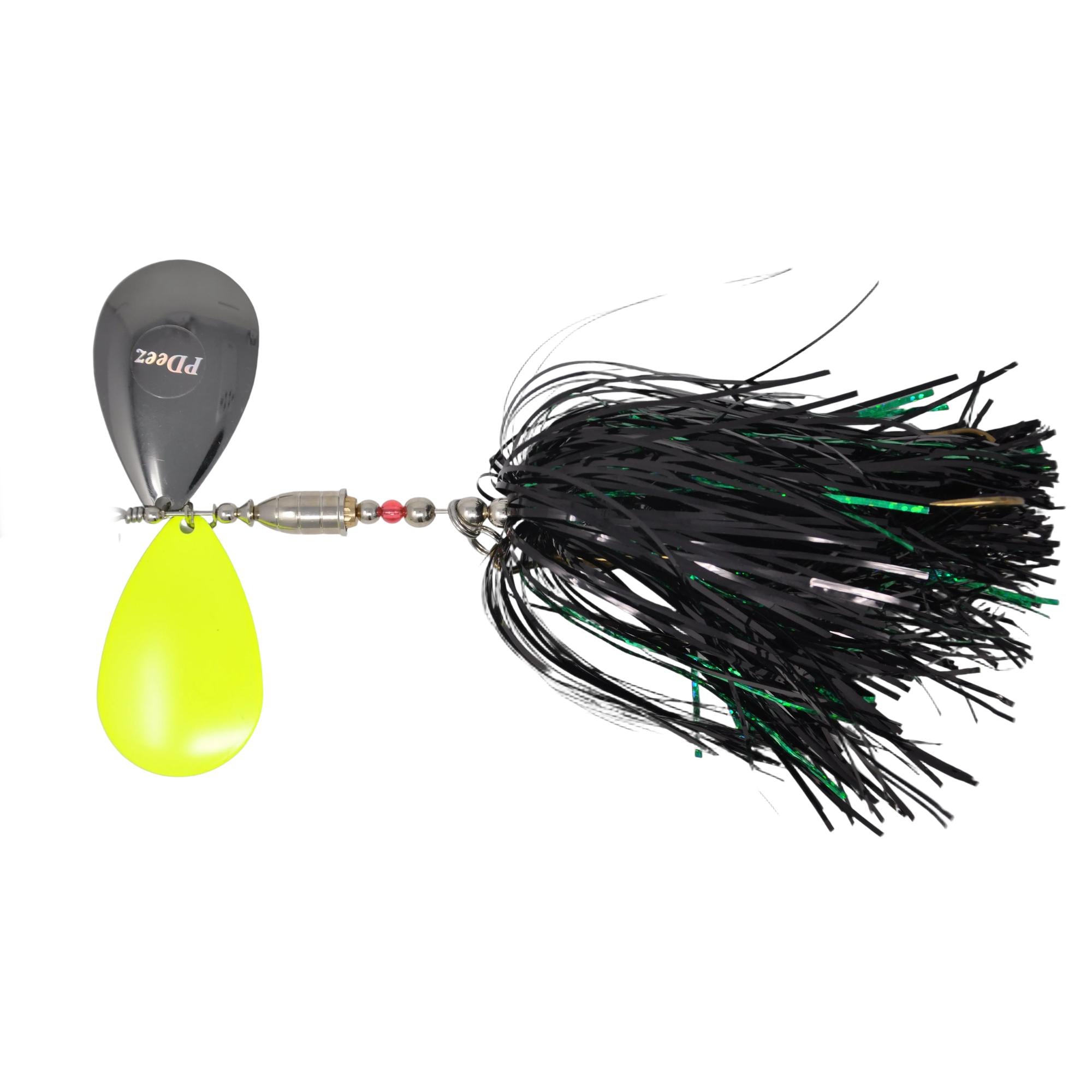 View of Bucktails PDeez LSG Missile (9/9) Bucktail Green Hornet available at EZOKO Fishing