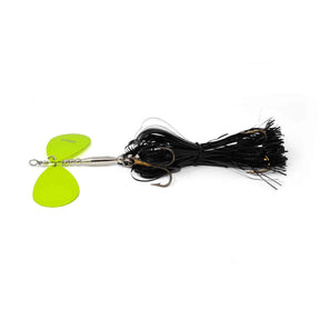Pdeez LSG Missile (9/9) Black / Chartreuse Bucktails