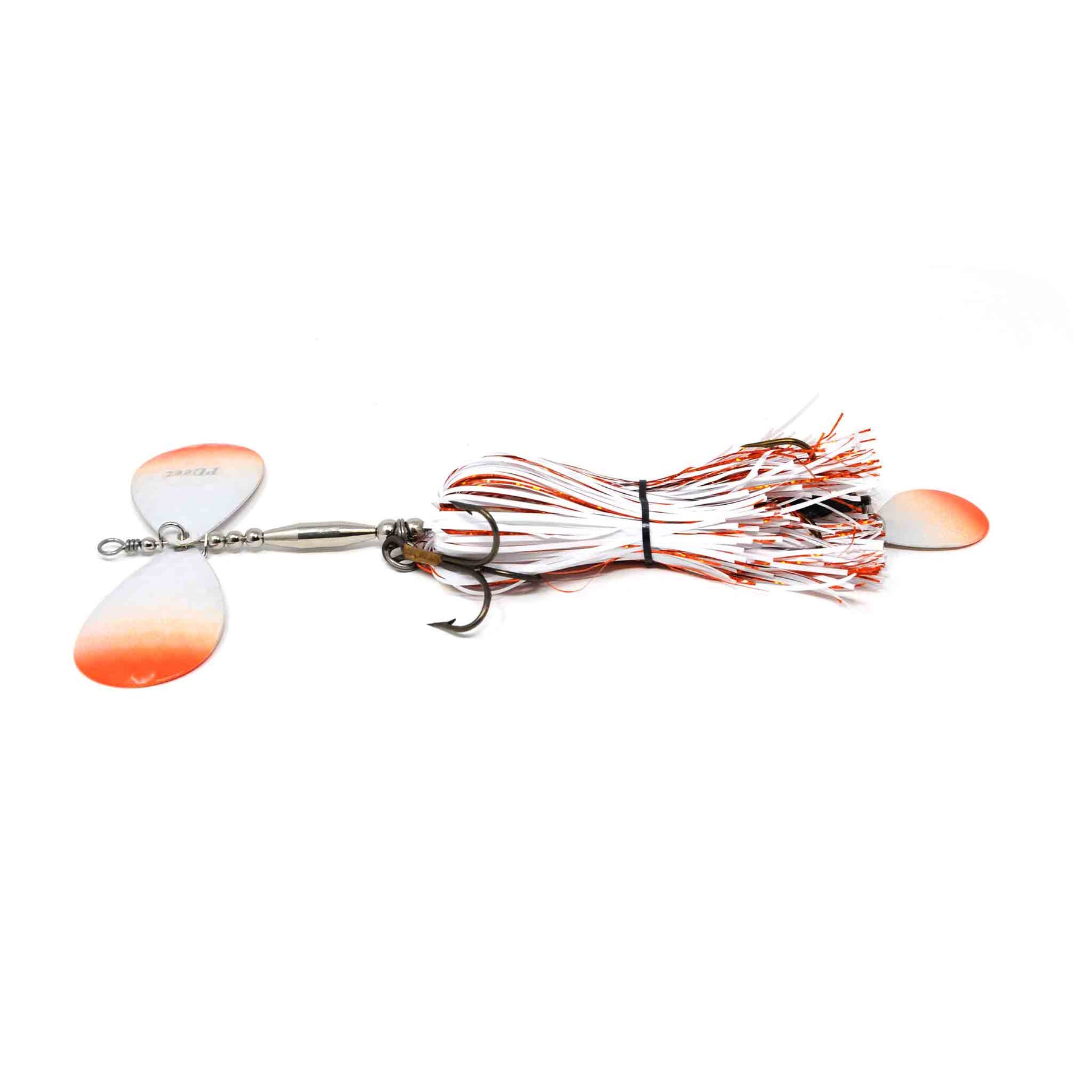 Pdeez LSG Missile Tail Spin (9/9) Creamsicle Bucktails