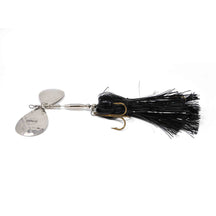 Pdeez Muskiemama Big Tens (10/9) Black / Silver Hex Bucktails