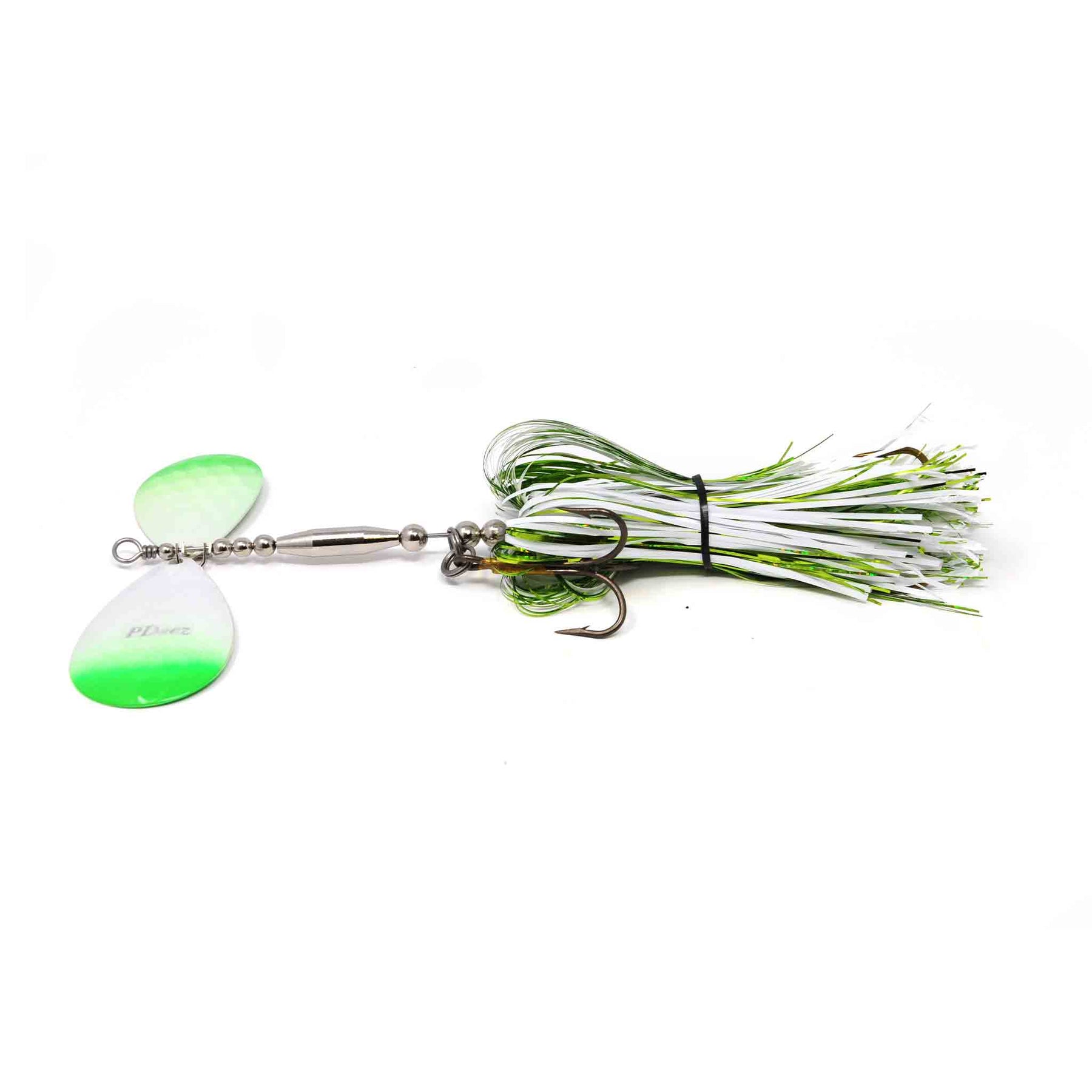 View of Bucktails PDeez Muskiemama LSG Missile (9/8) Bucktail Double Mint available at EZOKO Fishing