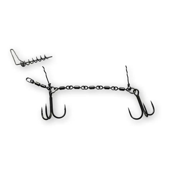 View of Rigs Pikecraft The 5 Swivel Stinger Kit 3/0 available at EZOKO Fishing