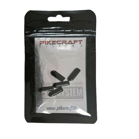 View of Rigs Pikecraft Trailer Hook Tube Black available at EZOKO Pike and Musky Shop