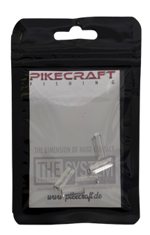 View of Rigs Pikecraft Trailer Hook Tube Transparent available at EZOKO Pike and Musky Shop