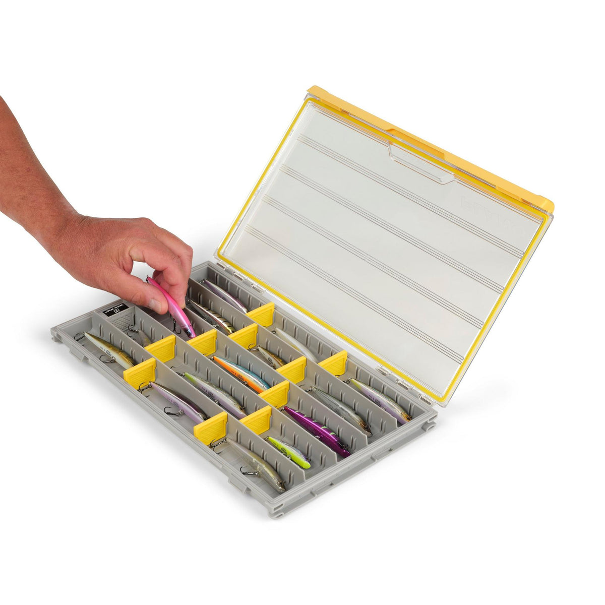 View of Plano Edge Professional Thin 3700 tackle Box available at EZOKO Fishing