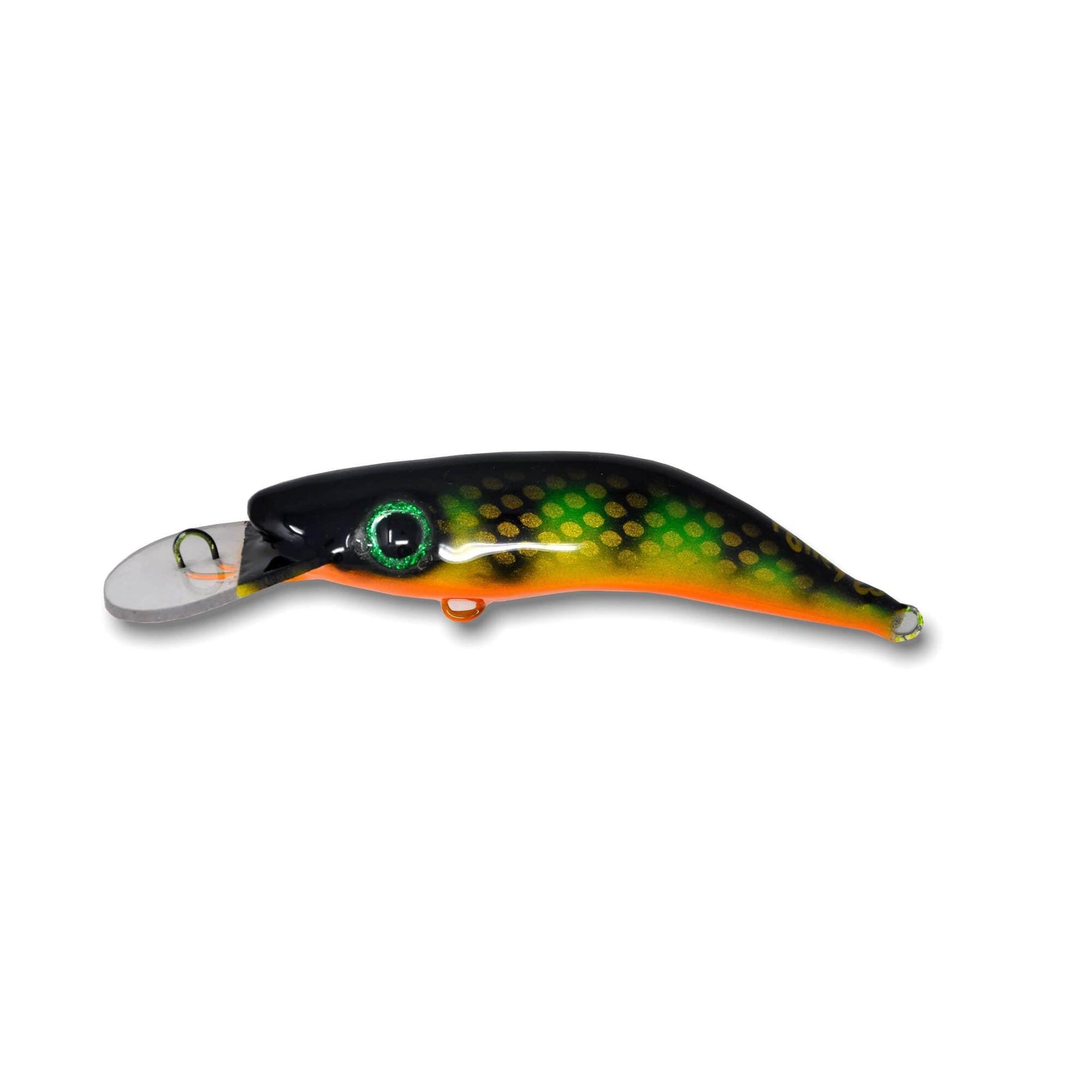 View of Crankbaits Polley Bait Hellebarde 6 in. Orange Belly Perch available at EZOKO Pike and Musky Shop