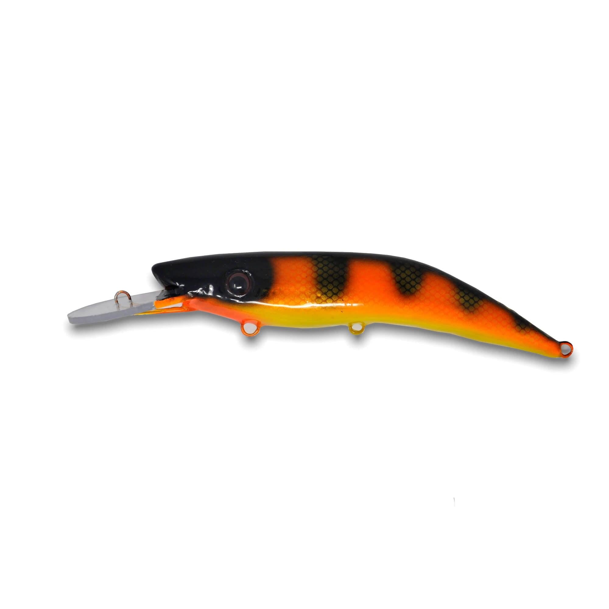 View of Crankbaits Polley Bait Hellebarde 8 in. Brown Perch available at EZOKO Fishing