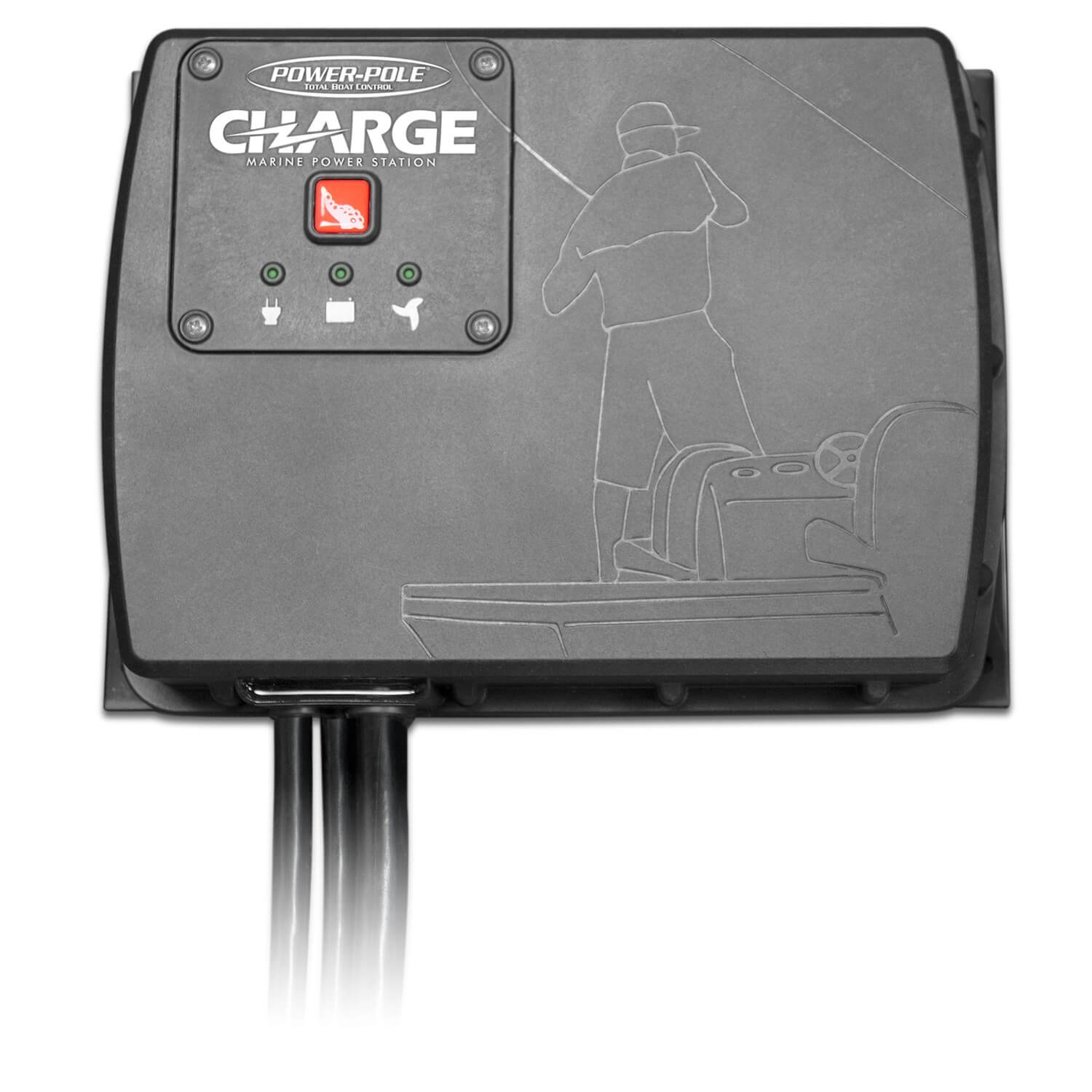Front view of Power-pole charge - premium battery charger