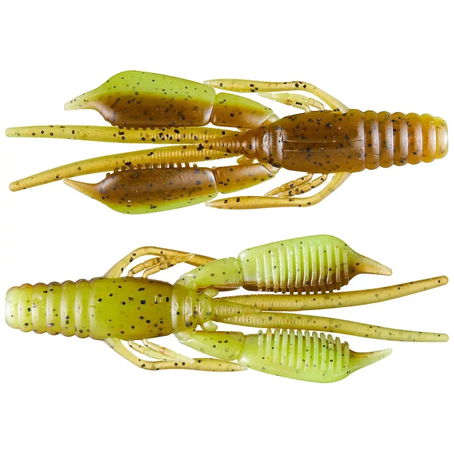 View of RAID Japan Battle Hog 2.6" Guripan Chartreuse available at EZOKO Fishing