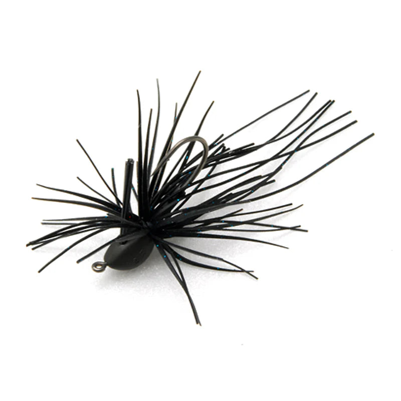 View of RAID Japan Egu Dama Cover 2.7 g Black Blue Flake available at EZOKO Fishing