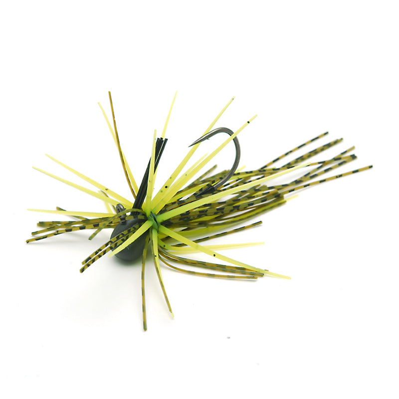 View of RAID Japan Egu Dama Level 7 g Guripan Chartreuse available at EZOKO Fishing