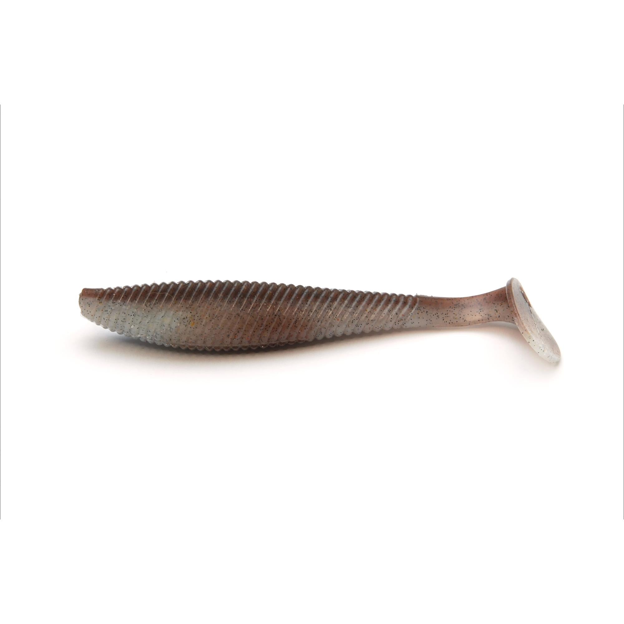View of RAID Japan Fullswing 5" Smoke Shrimp available at EZOKO Fishing
