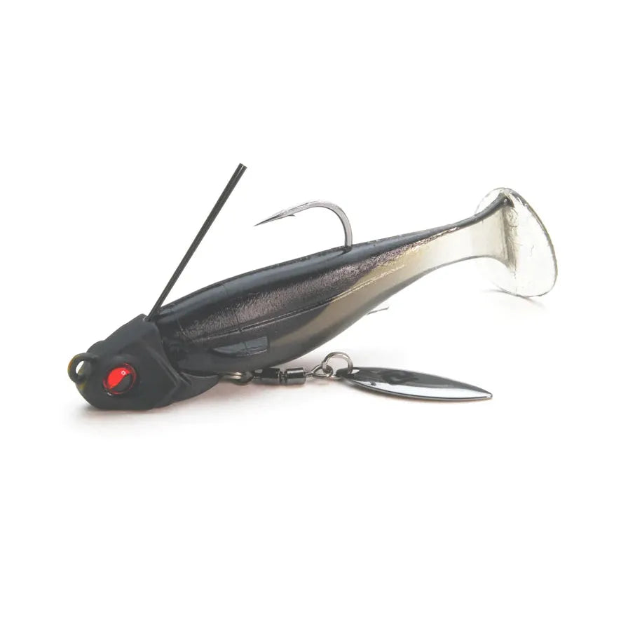 View of RAID Japan Head Swimmer Libero 14 g Shikkoku available at EZOKO Fishing