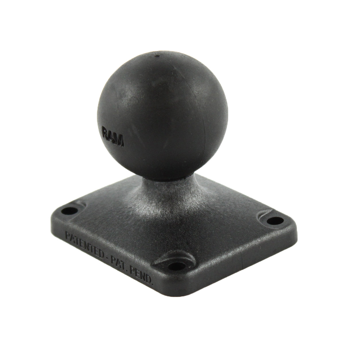 View of boating_accessories RAM Composite 2" X 2.25" Ball Base available at EZOKO Fishing