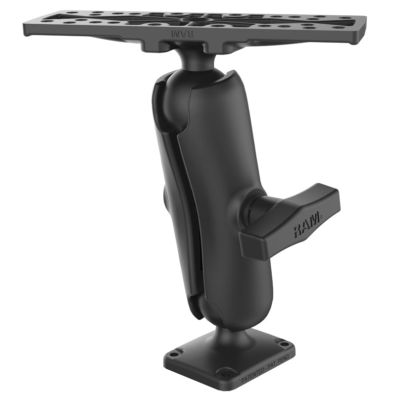 View of electronic-accessories RAM Universal Composite Marine Electronic Mount - Medium available at EZOKO Pike and Musky Shop