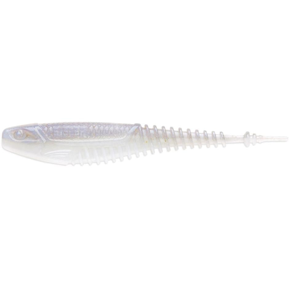 View of Rapala Crush City Crush City Freeloader 4" Albino Shad available at EZOKO Pike and Musky Shop