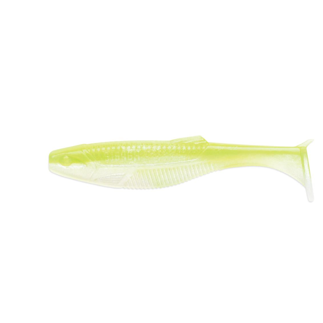 View of Rapala Crush City Crush City Mayor 4" Chartreuse Pearl available at EZOKO Fishing
