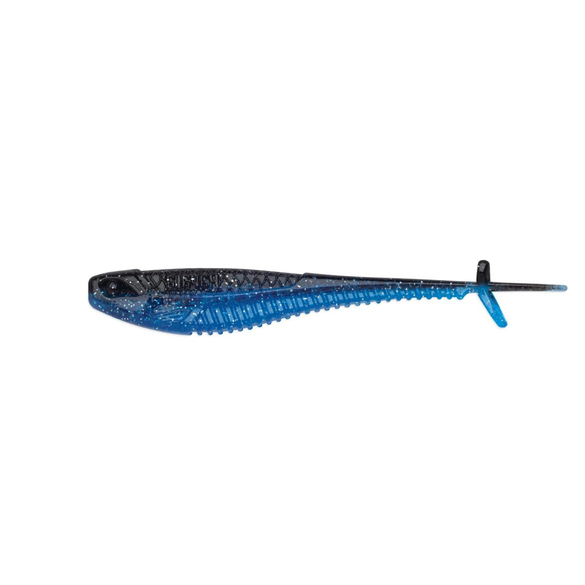 View of Rapala Crush City Crush City Mooch Minnow 3.5" Black N Blue available at EZOKO Fishing