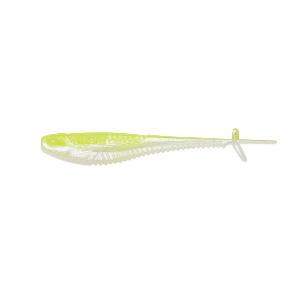 View of Rapala Crush City Crush City Mooch Minnow 3.5" Chartreuse Pearl available at EZOKO Fishing