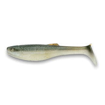 View of Swimbaits Rapala Crush City Heavy Hitter Swimbait Glow Shad 4'' available at EZOKO Pike and Musky Shop