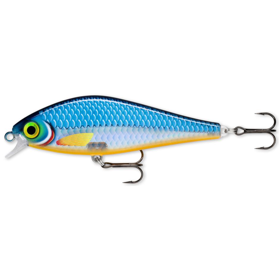 View of Jerk-Glide_Baits Rapala Super Shadow Rap 4 1/3" Jerkbait Blue Ghost available at EZOKO Fishing