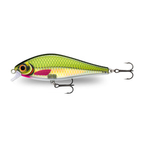 View of Jerk-Glide_Baits Rapala Super Shadow Rap 4 1/3" Jerkbait Olive Green available at EZOKO Fishing