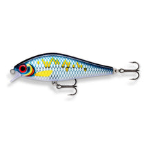 View of Jerk-Glide_Baits Rapala Super Shadow Rap 4 1/3" Jerkbait Scaled Baitfish available at EZOKO Pike and Musky Shop