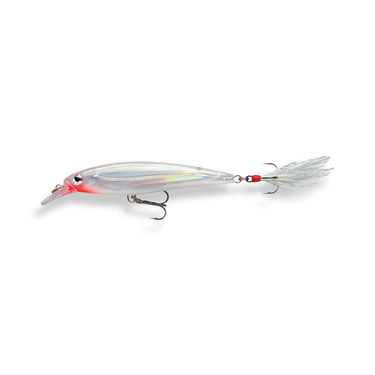 View of Jerk-Glide_Baits Rapala X-Rap 4-3/4" Jerkbait Glass Ghost available at EZOKO Fishing