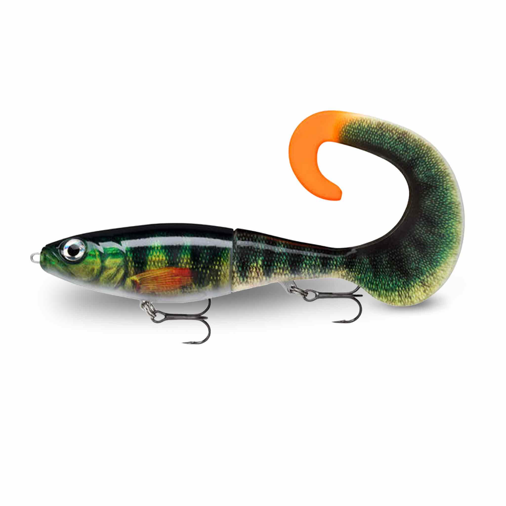 View of Jerk-Glide_Baits Rapala X-Rap Otus 9 3/4" Jerkbait Live Perch available at EZOKO Fishing