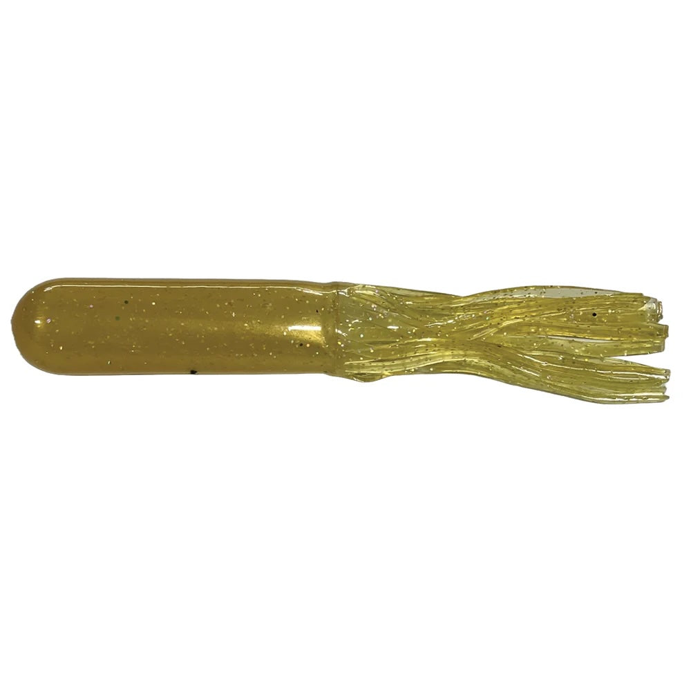 View of Rubber Red October 10" Monster Tubes - Mid-depth Custom Gold Sucker available at EZOKO Fishing