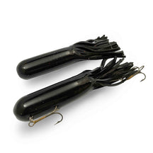 Red October 7.5" Ninja Tubes - Deep Black Rubber