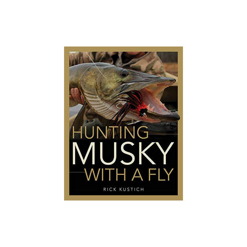 Rick Kustich: Hunting Musky with a Fly Books-Stickers
