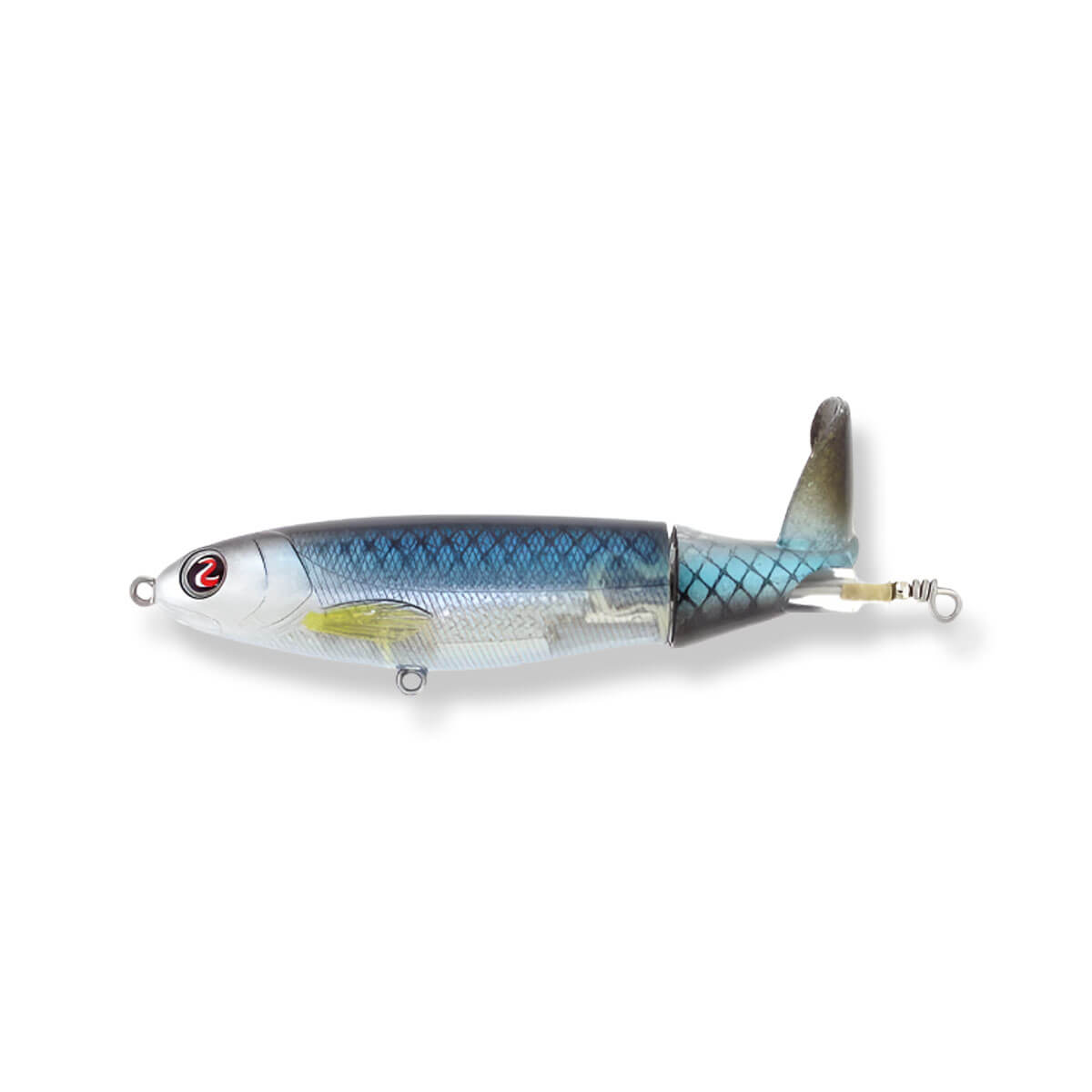 View of Topwater River2Sea Whopper Plopper 130 5" Prop Bait Blue Blood available at EZOKO Pike and Musky Shop