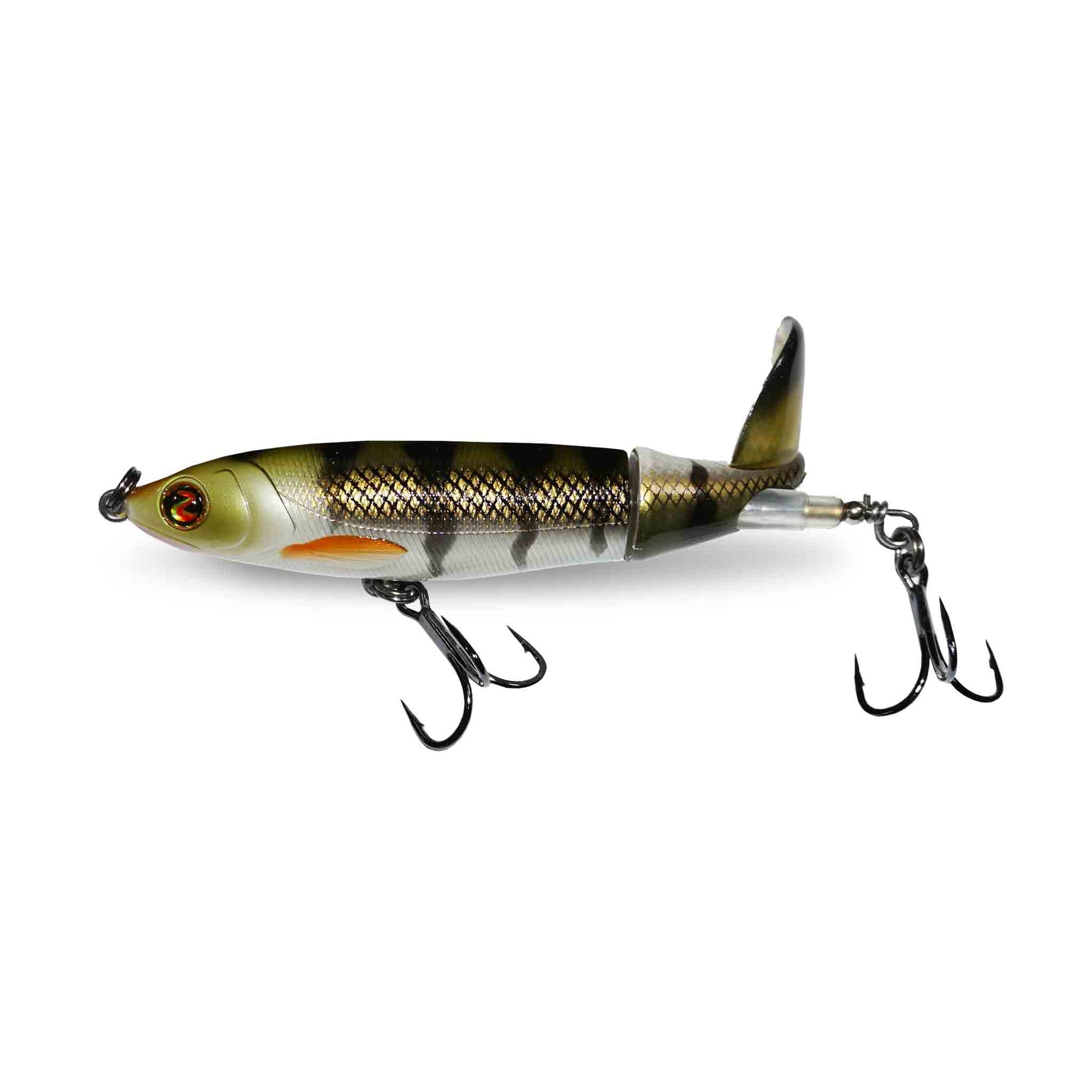 View of Topwater River2Sea Whopper Plopper 130 5" Prop Bait Perch available at EZOKO Pike and Musky Shop