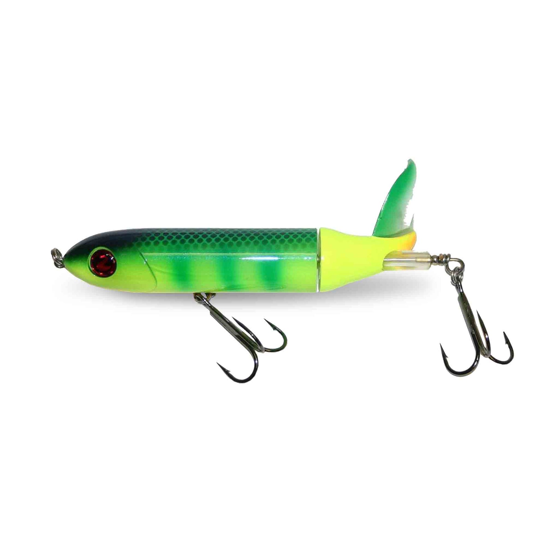 View of Topwater River2Sea Whopper Plopper 190 7.5" Prop Bait Fire Tiger available at EZOKO Pike and Musky Shop