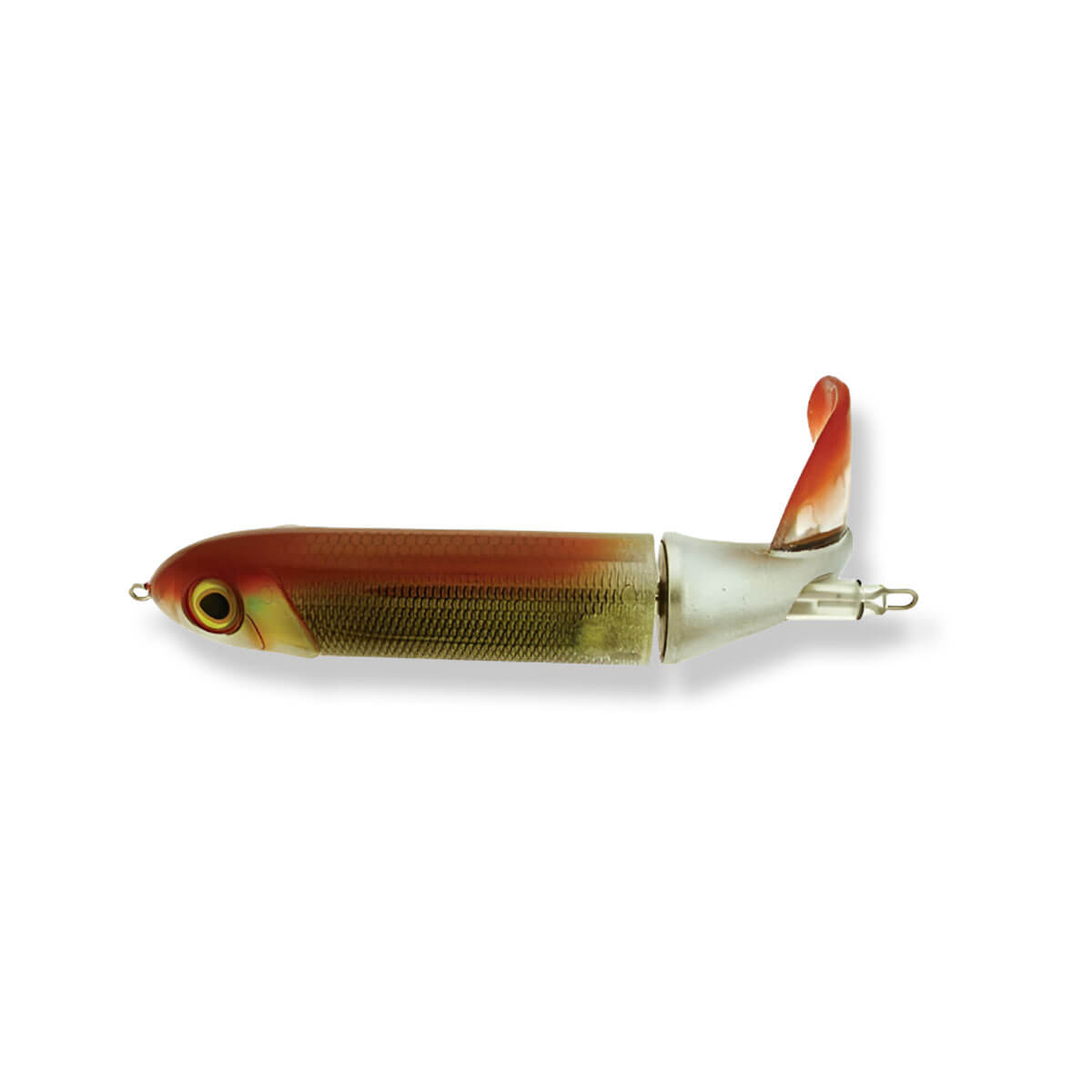 View of Topwater River2Sea Whopper Plopper 190 7.5" Prop Bait Red Horse available at EZOKO Pike and Musky Shop