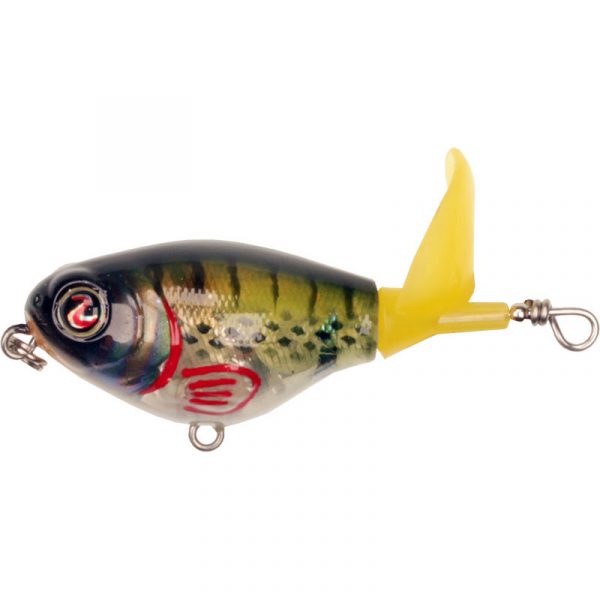 View of Top Waters River2Sea Whopper Plopper 75 3" Prop Bait Bluegill available at EZOKO Fishing
