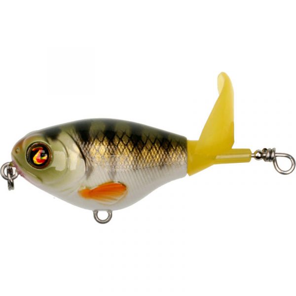 View of Top Waters River2Sea Whopper Plopper 75 3" Prop Bait Perch available at EZOKO Fishing