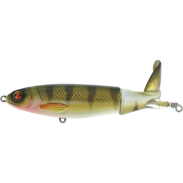 View of Topwater River2Sea Whopper Plopper 90 3 1/2" Prop Bait Perch available at EZOKO Fishing