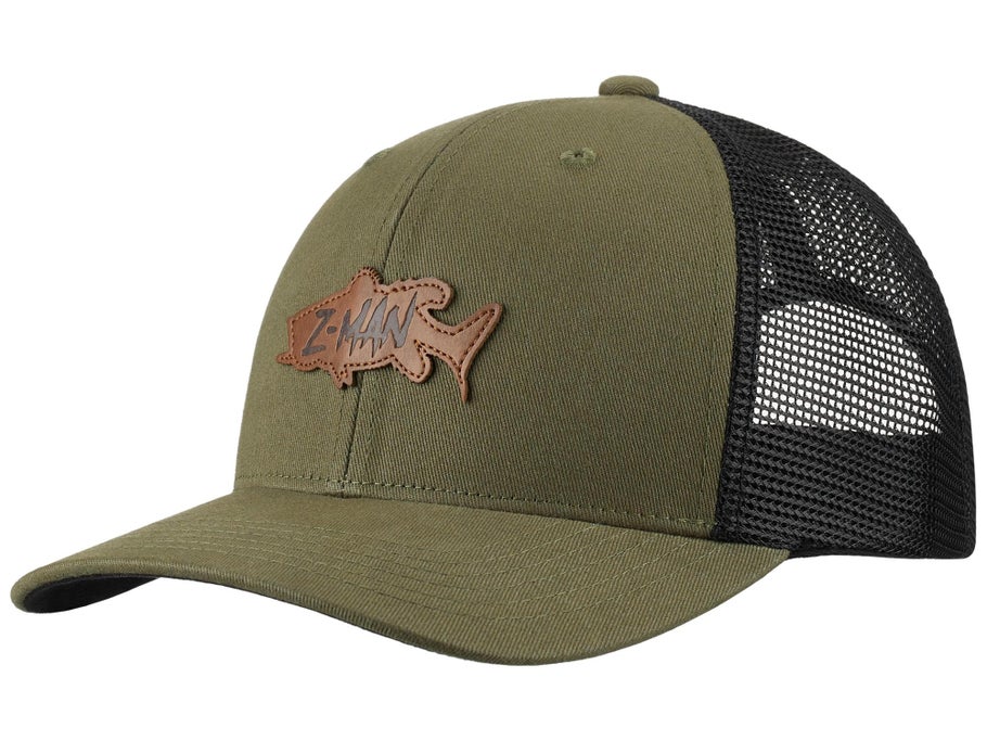 Z-Man Bad Azz Bass Trucker Hatz - Rifle Green Black