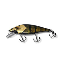 View of Crankbait Sampson Baitwork Fat Joe 9.5" Dual Pull Crankbait Golden Turn available at EZOKO Pike and Musky Shop