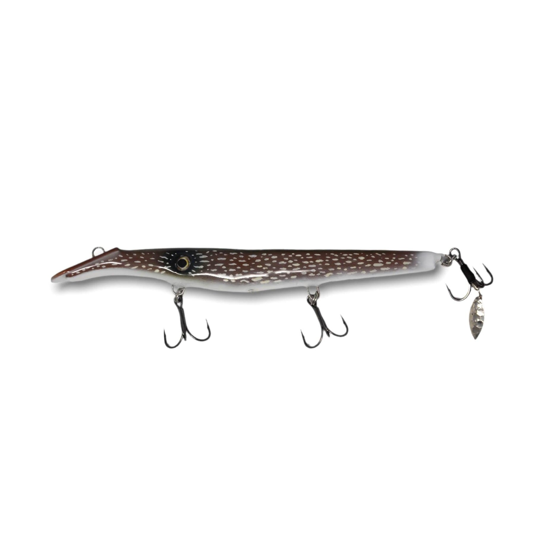View of Dive_And_Rise Sampson Baitworks Metalhead 10" Dive And Rise Bait Hammer Handle available at EZOKO Pike and Musky Shop