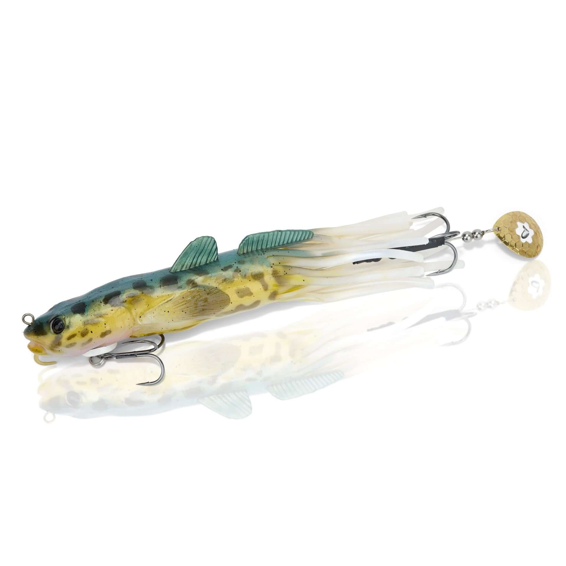 View of Rubber Savage Gear 3D Burbot Tube 10'' Burbot available at EZOKO Fishing