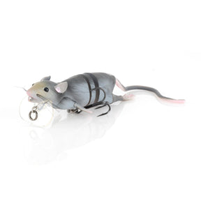 View of Topwater Savage Gear 3D Rat Topwater 6.5in Grey available at EZOKO Fishing