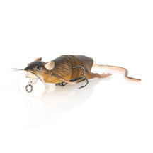 View of Topwater Savage Gear 3D Rat Topwater 6.5in Brown available at EZOKO Fishing