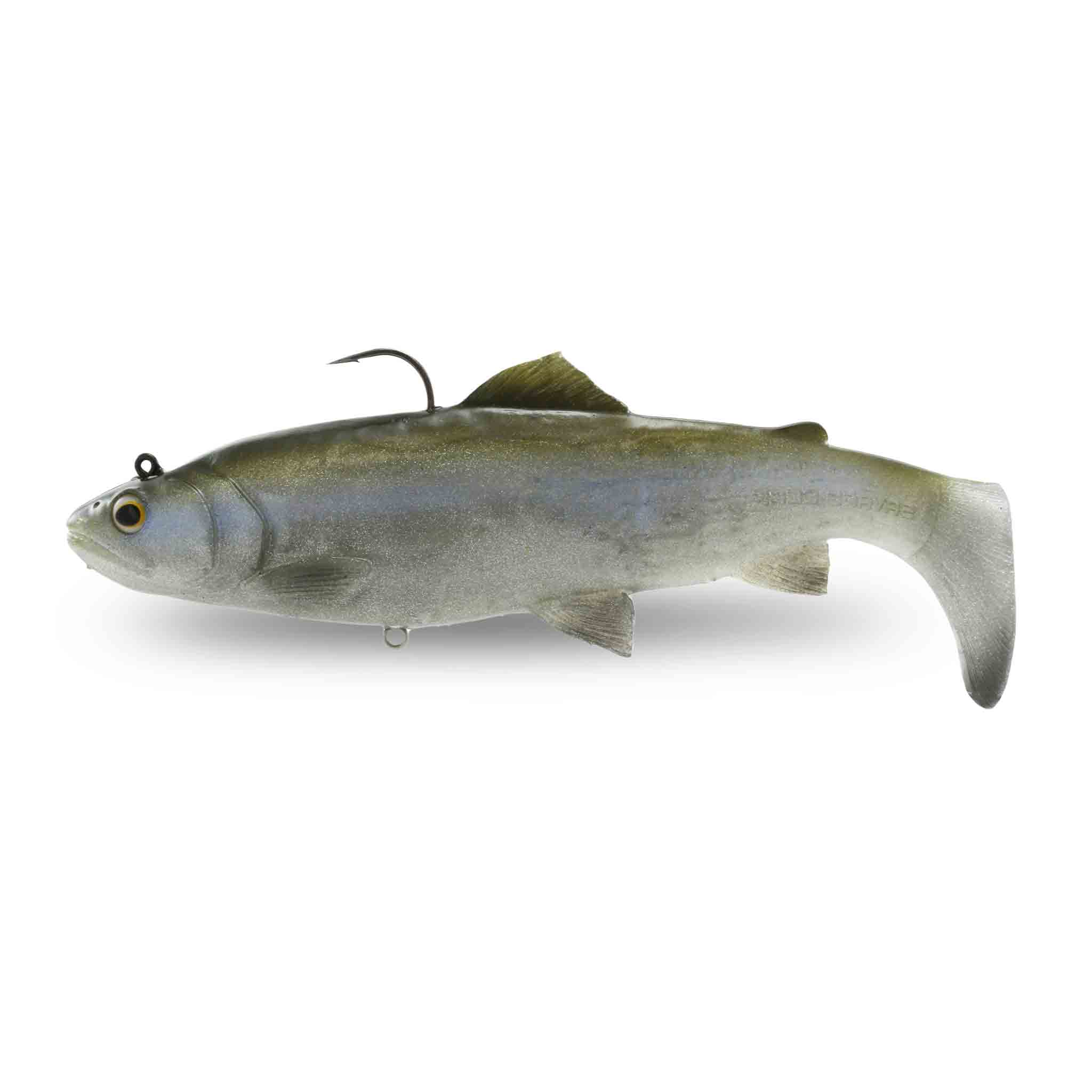 View of Swimbaits Savage Gear 3D Real trout 7" Swimbait Hitch available at EZOKO Fishing