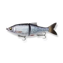 View of Jerk-Glide_Baits Savage Gear 3D Shine Glide 5 1/4" Ghost Glizzard available at EZOKO Pike and Musky Shop