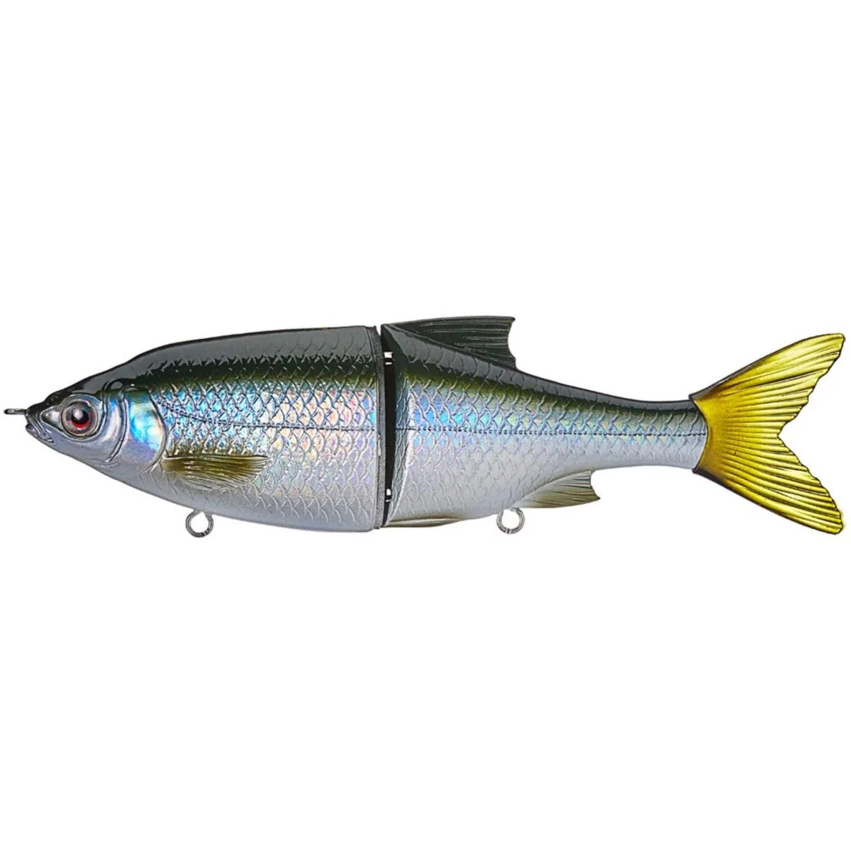 View of Jerk-Glide_Baits Savage Gear 3D Shine Glide 5 1/4" Hitch available at EZOKO Fishing