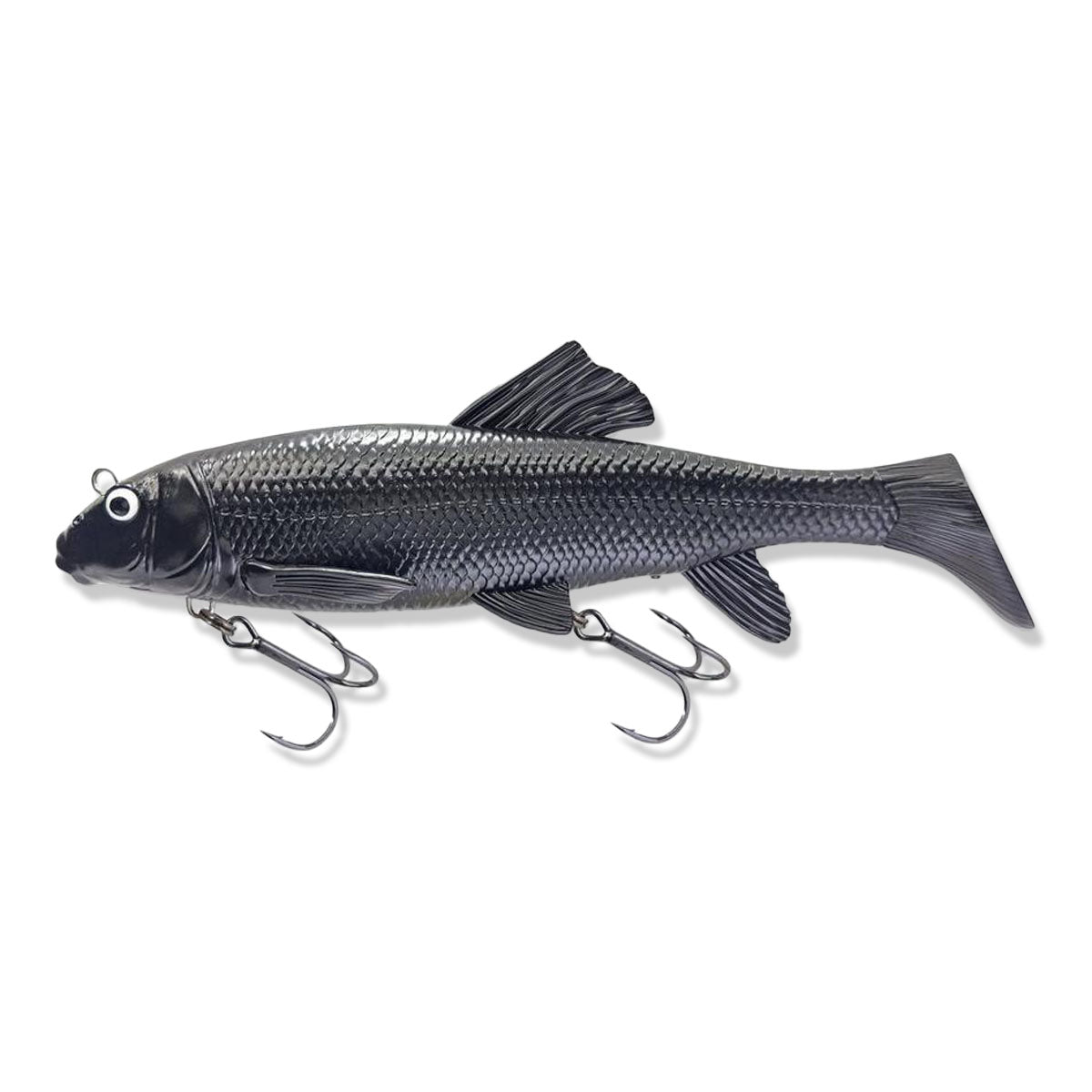 View of Swimbaits Savage Gear 3D Sucker Fast Sinking 12" Swimbait Black available at EZOKO Pike and Musky Shop