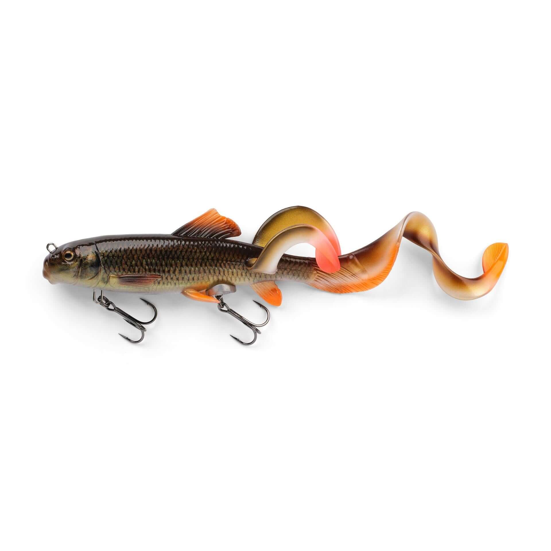 View of Rubber Savage Gear 3D Sucker X-tail 11'' Rubber Red Horse Sucker Flash available at EZOKO Fishing